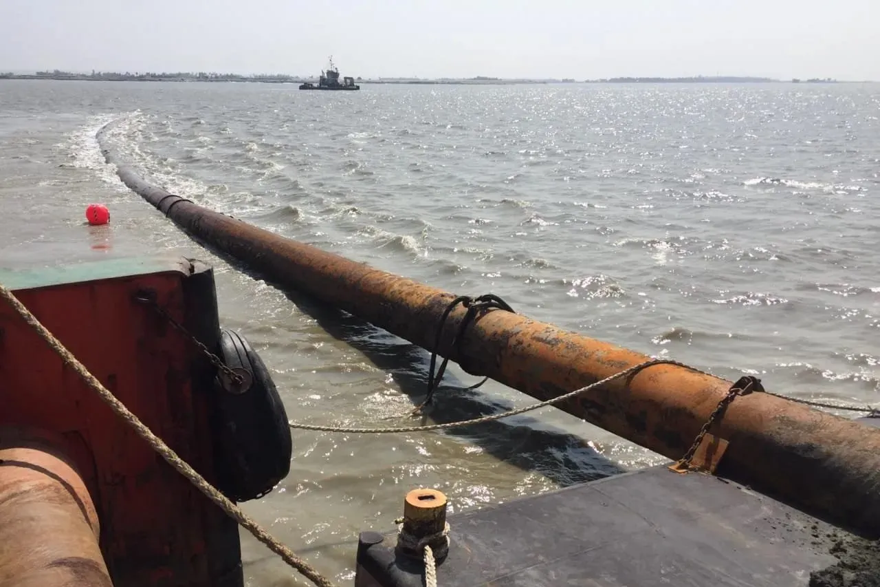 Sinker Pipe Salvage with BOSKALIS for POC-Matarbari 1200MW USC Coal Power Plant